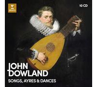 John Dowland – Songs, Ayres & Dances – Coffret 10 CD – Erato Audio