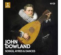 John Dowland – Songs, Ayres & Dances – Coffret 10 CD – Erato Audio