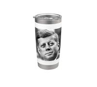 John F. Kennedy Gobelet isotherme en acier inoxydable double paroi