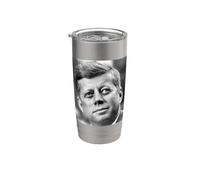 John F. Kennedy Gobelet isotherme en acier inoxydable double paroi