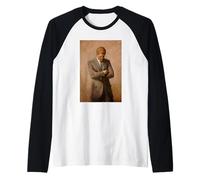 John F Kennedy Peinture 35e président Patriotique POTUS JFK Manche Raglan