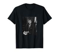 John F Kennedy Photo 35e président Patriotique POTUS JFK T-Shirt