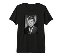John F Kennedy Photo 35e président Patriotique POTUS JFK T-Shirt Haut de Gamme
