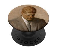 John F Kennedy Président Portrait USA Protest Equity PopSockets PopGrip Adhésif