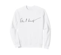 John F Kennedy Signature 35e président Patriotique POTUS JFK Sweatshirt