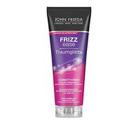 John Frieda - Après-shampoing lissant Frizz Ease Traumglätte - Contenu : 250 ml - Lissage des cheveux & protection contre l'humidité 72h à la kératine - Pour cheveux rebelles, moyennement épais à