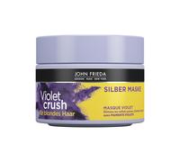 John Frieda Violet Crush Silver Masque - Contenu : 250 ml - Pour cheveux blonds - Neutralise le ton jaune - Répare les dommages aux cheveux