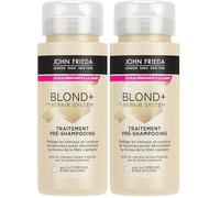 John Frieda Blond+ Repair System Traitement Pré-Shampooing 100ml (Lot de 2)