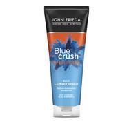 John Frieda Blue Crush Blue Après-shampoing tonifiant pour cheveux bruns avec pigments bleus écrasés 250 ml