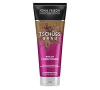 John Frieda Braun 26244 Après-shampoing - Au revoir gris - Donne de la souplesse et dissimule les mèches grises - Avec extrait de grains de café - 250 ml