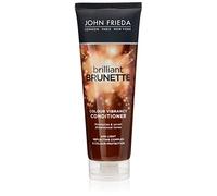 John Frieda Brilliant Brunette Colour Protecting Moisturising Conditioner for Brown Hair, 250 ml