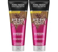 JOHN FRIEDA Bye Bye Cheveux Blancs Shampooing pour Brunettes 250ml (Lot de 2)