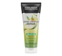 John Frieda Deep Cleanse & Repair Shampooing - Contenu : 250 ml - Soin & régénération immédiate - Avec avocat nourrissant