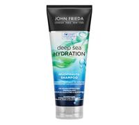 John Frieda Deep Sea Hydration Shampooing hydratant - Contenu : 250 ml - SLS/SLES sans sulfate - Avec algues marines riches en nutriments