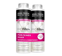 John Frieda Profiller+ Shampoing/après-shampoing - Contenu : 1 shampoing 500 ml et 1 après-shampoing 500 ml - Pour cheveux fins