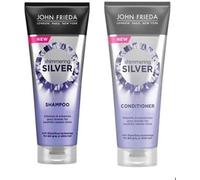 John Frieda Shampoing Shimmering Silver (250 Ml) Et Après-Shampoing Shimmering Silver (250 Ml) Par John Frieda Pour Cheveux Gris Ternes[Z3572]