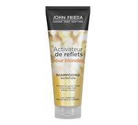 JOHN FRIEDA - Shampoing Sublimateur pour Cheveux Blonds, Reflets Lumineux et Brillance (250 ml) - Le Lot De 3