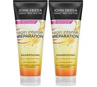 John Frieda Soin Intense + Réparation Shampooing 250ml (Lot de 2)