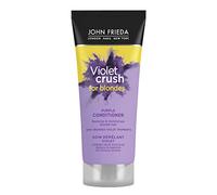 John Frieda Violet Crush for Blondes Après-shampoing tonifiant pour cheveux blonds, Après-shampooing violet pour blondes 75 ml
