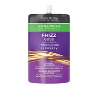 John Frieda Wunder Shampooing réparateur - Contenu : 500 ml - Recharge - Série Frizz Ease