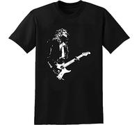John Frusciante Guitarist Rock Mens T-Shirt Unisex Tee Black Size Number Black L