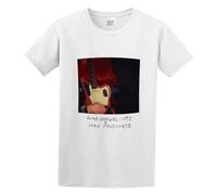 John Frusciante Omar Rodriguez Lopez John Frusciante Vintage Casual Round Neck T Shirt White XL
