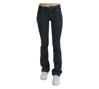John Galliano, Femme, Jeans, Gris, Taille: W24 Jean Slim Flare Noir