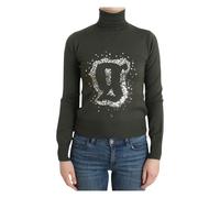John Galliano, Femme, Pulls, Vert, Taille: 38 FR Col roulés