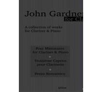 John Gardner For Clarinet Sheet Music Book