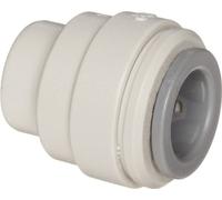 John Guest Connecteur d'arrêt 6,35 mm (1/4") (un fourni)