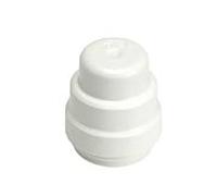 John Guest Embout en plastique PSE4622W 22 mm, blanc, plastique