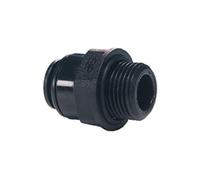 John Guest métriques, Speedfit droites adaptateur 12 mm Tube OD X 1/5,1 cm BSP Filetage