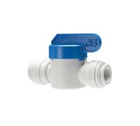 John Guest PM métrique Robinet d'arrêt pour tuyau ø 8 mm ppmsv040 808 W