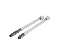 John Guest Speedfit WFLX28 M10 Lot de 2 mélangeurs monoblocs avec flexible Blanc 15 x 300 mm