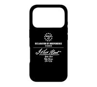 John Hart Signature Déclaration d'indépendance Coque pour iPhone 17 Pro