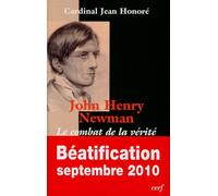 John henry newman - HONORE JEAN - Cerf - broché - Essai