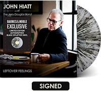 John Hiatt with the Jerry Douglas Band - Leftover Feelings (Exclusive Autographed - Black Splatter Vinyl)