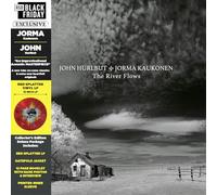 John Hurlbut & Jorma Kaukonen - The River Flows-LP 30cm Splatter 5 Couleurs