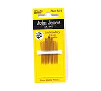 John James Aiguilles à broder Tailles assorties 5/10