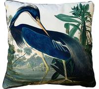 John James Audubon - Coussin rembourré "Héron de Louisiane" PM9586 (55 cm x 55 cm) (Multicolore)