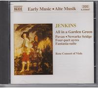 John Jenkins - All in a Garden Green - Pavane, gaillarde, fantaisies pour ensemble de violes