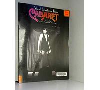 John kander: cabaret - vocal selections piano, voix, guitare