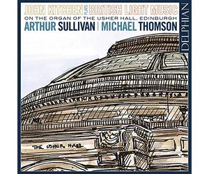 John Kitchen Joue de la Musique Légère Britannique À l'Orgue de Usher Hall