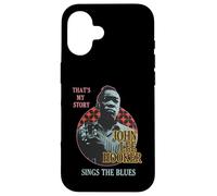 John Lee Hooker Jazz Icon Merch Sings The Blues Coque pour iPhone 16