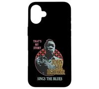 John Lee Hooker Jazz Icon Merch Sings The Blues Coque pour iPhone 16 Plus