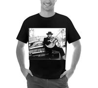 John Lee Hooker T Shirt Vinyl CD Cover Small Medium Black 3XL