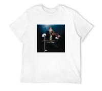 John Lee Hooker The Big Soul of John Lee Hooker Stereophonic Print Unisex T-Shirts Men Tee Cotton Tops Black Shirt S