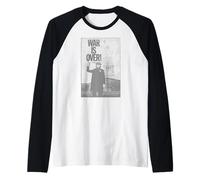 John Lennon Anti-War Vintage Rock Music Manche Raglan