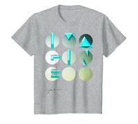 John Lennon - Eyes T-Shirt, Enfant, Gris Chiné, 3 Ans