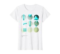 John Lennon - Eyes T-Shirt, Femme, Blanc, M